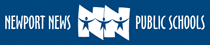 NNPS Logo, inverse blue horizontal