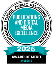 NSPRA Award of Merit 2026 awarded to the Newport News Public Schools Website
