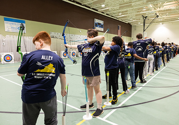 NNPS archers stand out at state qualifying tournament with three teams advancing