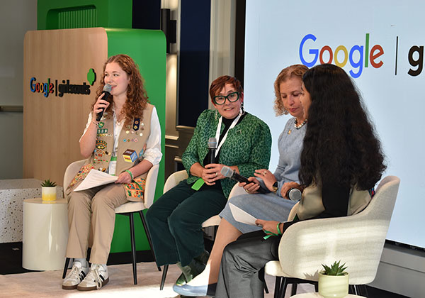 Warwick student serves as panelist during Girl Scouts and Google partnership launch