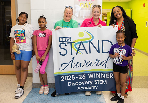 NNPS STAND Award at Discovery STEM Academy