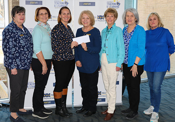 Woman's Club donates funds for NNPS health curriculum addition