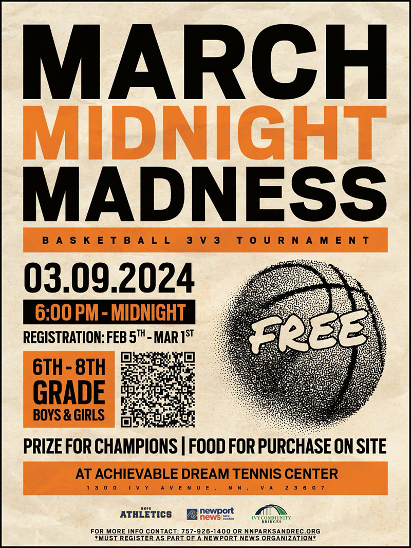 March Midnight Madness Basketball Tournament