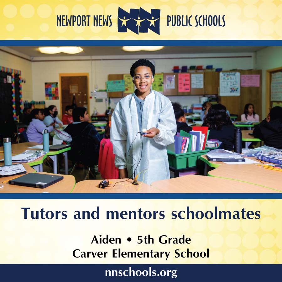 Student Spotlight on Carver Elementary School 5th grader Aiden Joyner