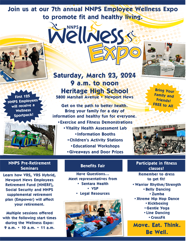 Wellness Expo, click to download flyer